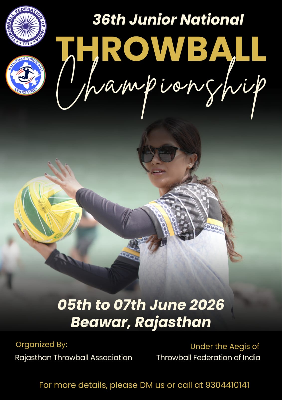36th Junior National Throwball Championship 2026-27